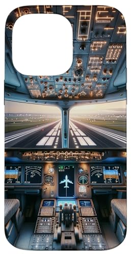 Hülle für iPhone 14 Pro Max Flugzeug Cockpit Fluginstrumente Flugpilot Landebahn Hülle für iPhone 14 Pro Max Flugzeug Cockpit Fluginstrumente Flugpilot Landebahn von Aviation Merch