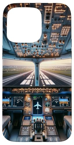 Hülle für iPhone 15 Pro Max Flugzeug Cockpit Fluginstrumente Flugpilot Landebahn Hülle für iPhone 15 Pro Max Flugzeug Cockpit Fluginstrumente Flugpilot Landebahn von Aviation Merch