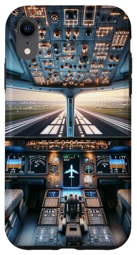Hülle für iPhone XR Flugzeug Cockpit Fluginstrumente Flugpilot Landebahn Hülle für iPhone XR Flugzeug Cockpit Fluginstrumente Flugpilot Landebahn von Aviation Merch
