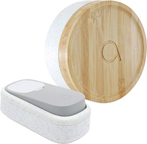 Avidsen 102498 Funkklingel Komplett-Set batterielos, mit Namensschild von Avidsen