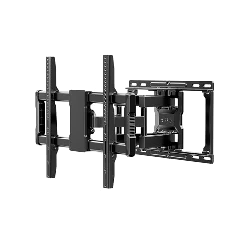 TV-Halterung Full Motion 32-80 Zoll – TV-Wandhalterung drehbar und neigbar, ausziehbar bis 605 mm, VESA bis 800 x 600, maximale Belastung 75 kg, Schwarz TV-Halterung Full Motion 32-80 Zoll – TV-Wandhalterung drehbar und neigbar, ausziehbar bis 605 mm, VESA bis 800 x 600, maximale Belastung 75 kg, Schwarz von Avilia