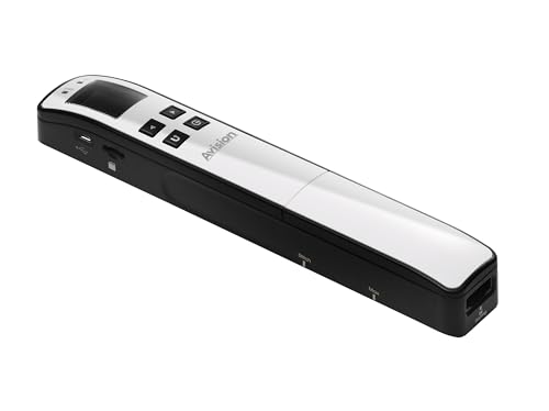 Adobe Acrobat 2020 Prof. Win PKC OEM Dauerlizenz inkl.Avision Mi-Wand II Wi-Fi (White) ohne Dockingstation A4 Mobiler WiFi Hand-Scanner - Der ideale Scanner für unterwegs von Avision