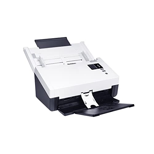 Avision AD345GN - A4 - Duplex Dokumentenscanner| 60ppm/120ipm|100 Seiten ADF| USB 3.1 | Netzwerk |Scannt bis zu bis zu 600 cm Lange Dokumente | ISIS Treiber, Twain Treiber von Avision