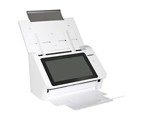 Avision AN335W Stand-Alone A4 Dokumenten Scanner mit Bildprozessor VM3 |20,56cm (8") Touch Display | 40ppm/80ipm | 50 Seiten ADF | USB 3.2 | WLAN | Ethernet | Scan to USB | ISIS Treiber, Twain Treiber von Avision