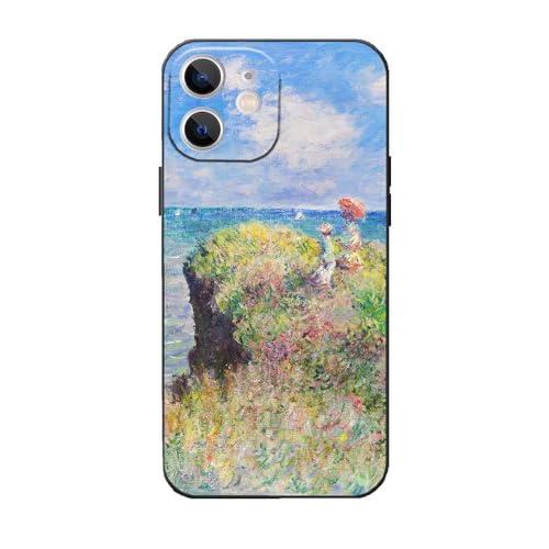 Avistinz Monet Nature Schutzhülle für iPhone 11, Motiv: The Cliff Walk at Pourville by Monet Nature, Ganzkörper-Schutzhülle, dünn, für Damen, Mädchen, Jungen, Blau Avistinz Monet Nature Schutzhülle für iPhone 11, Motiv: The Cliff Walk at Pourville by Monet Nature, Ganzkörper-Schutzhülle, dünn, für Damen, Mädchen, Jungen, Blau von Avistinz