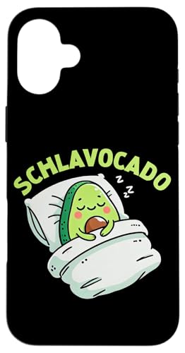 Schlavocado Avocado Schlafliebhaber Kawaii Schlafen Pyjama Hülle für iPhone 16 Plus Schlavocado Avocado Schlafliebhaber Kawaii Schlafen Pyjama Hülle für iPhone 16 Plus von Avocado Liebhaber Schlafenthusiast Schlafanzug