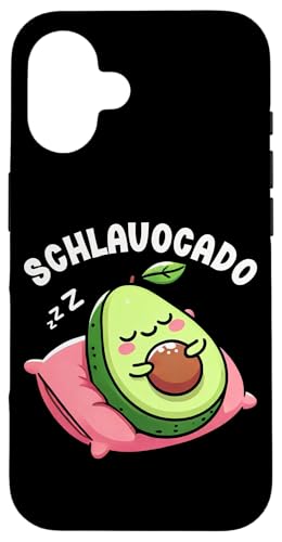 Schlavocado Avocado Schlafliebhaber Kawaii Schlafen Pyjama Hülle für iPhone 16 Schlavocado Avocado Schlafliebhaber Kawaii Schlafen Pyjama Hülle für iPhone 16 von Avocado Liebhaber Schlafenthusiast Schlafanzug