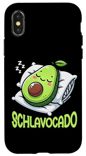 Schlavocado Avocado Schlafliebhaber Kawaii Schlafen Pyjama Hülle für iPhone X/XS Schlavocado Avocado Schlafliebhaber Kawaii Schlafen Pyjama Hülle für iPhone X/XS von Avocado Liebhaber Schlafenthusiast Schlafanzug