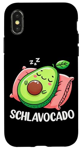 Schlavocado Avocado Schlafliebhaber Kawaii Schlafen Pyjama Hülle für iPhone X/XS Schlavocado Avocado Schlafliebhaber Kawaii Schlafen Pyjama Hülle für iPhone X/XS von Avocado Liebhaber Schlafenthusiast Schlafanzug