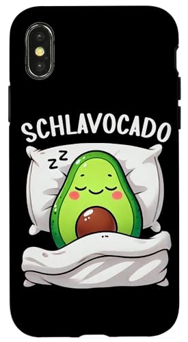 Schlavocado Avocado Schlafliebhaber Kawaii Schlafen Pyjama Hülle für iPhone X/XS Schlavocado Avocado Schlafliebhaber Kawaii Schlafen Pyjama Hülle für iPhone X/XS von Avocado Liebhaber Schlafenthusiast Schlafanzug