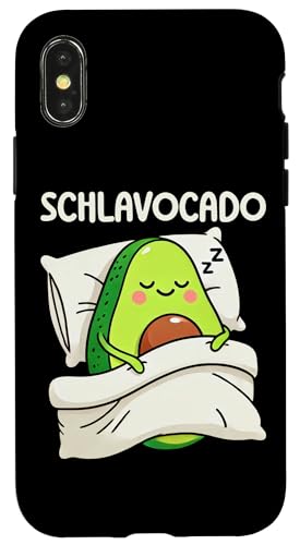 Schlavocado Avocado Schlafliebhaber Kawaii Schlafen Pyjama Hülle für iPhone X/XS Schlavocado Avocado Schlafliebhaber Kawaii Schlafen Pyjama Hülle für iPhone X/XS von Avocado Liebhaber Schlafenthusiast Schlafanzug