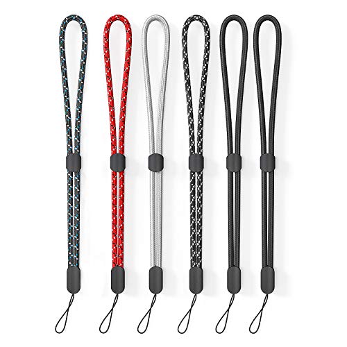 Handhandschlaufe Lanyard, Avorast 6er Pack verstellbare Bunte Nylon Handhandschlaufe für GoPro, Kamera, Schlüssel, Schlüsselbund, Telefon, USB-Stick, Brieftasche und ID-Namensschild Handhandschlaufe Lanyard, Avorast 6er Pack verstellbare Bunte Nylon Handhandschlaufe für GoPro, Kamera, Schlüssel, Schlüsselbund, Telefon, USB-Stick, Brieftasche und ID-Namensschild von Avorast
