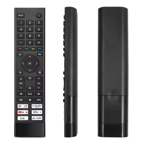 ERF3J80H Ersatz-Smart-TV-Fernbedienung für Hisense 4K UHD Android Smart TV 75A6G 70A6G 65A6G 60A6G 55A6G 50A6G 43A6G 55U68G 65U68G 55U6G 50U6G 65U6G 75U6G 50U6G 68G 75G U68 von Avtbeisty