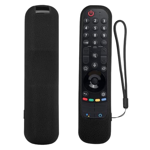 Schutzhülle für LG TV-Fernbedienung MR24GA MR24GN MR23GA MR23GN MR22GN MR22GA AN-MR21GA, stoßfest, rutschfest, Silikonhülle für LG Magic Remote – leuchtet nicht schwarz von Avtbeisty