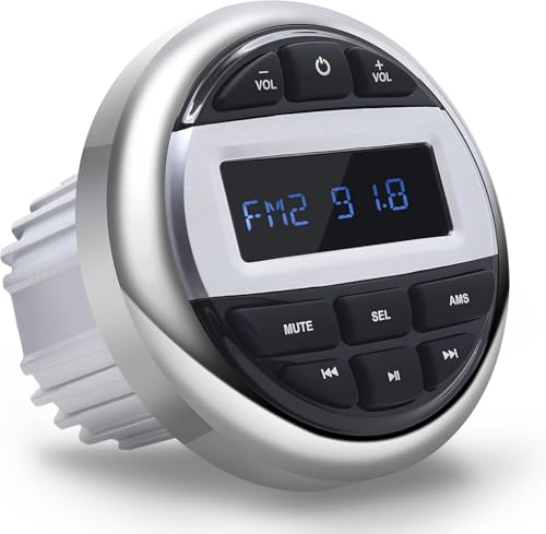 Avutrel Boot Stereo Marine MP3 Player Schiffsradio Stereo FM/AM-Radio Digitale Medien-MP3-Player für Boote, Yachten, Autos und mehr Avutrel Boot Stereo Marine MP3 Player Schiffsradio Stereo FM/AM-Radio Digitale Medien-MP3-Player für Boote, Yachten, Autos und mehr von Avutrel