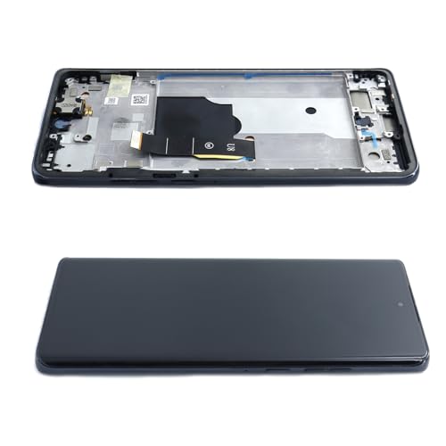 Avvood LCD-Display für Motorola Moto Edge 2024 Edge (Gen 5) XT2405V XT2405 LCD Display Touchscreen Digitizer Montage mit Rahmen Ersatz 16,8 cm (6,6 Zoll) von Avvood
