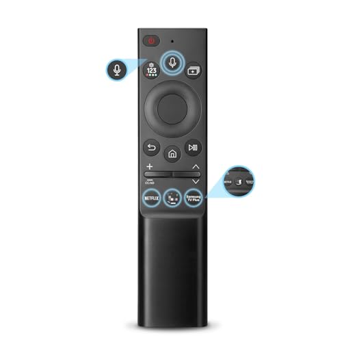 Sprach Ersatzfernbedienung für Samsung Smart TV, Voice Fernbedienung Kompatibel für 2018-2023 Allen Samsung Fernseher Curved Frame QLED LCD 8K 4K Samsung Universal Fernbedienung mit Sprachfunktion Sprach Ersatzfernbedienung für Samsung Smart TV, Voice Fernbedienung Kompatibel für 2018-2023 Allen Samsung Fernseher Curved Frame QLED LCD 8K 4K Samsung Universal Fernbedienung mit Sprachfunktion von Awanber