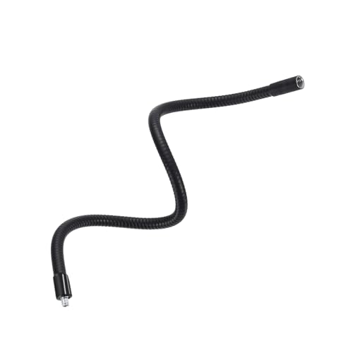 Awclub 50,8 cm flexibler Schwanenhals-Schlauch, 6,35 mm (1/4 Zoll) 20 Innengewinde auf Außengewinde, Universal-Arm, Schwanenhals-Verlängerungshalter für Mikrofon, Stativ, Telefon, Kamera von Awclub