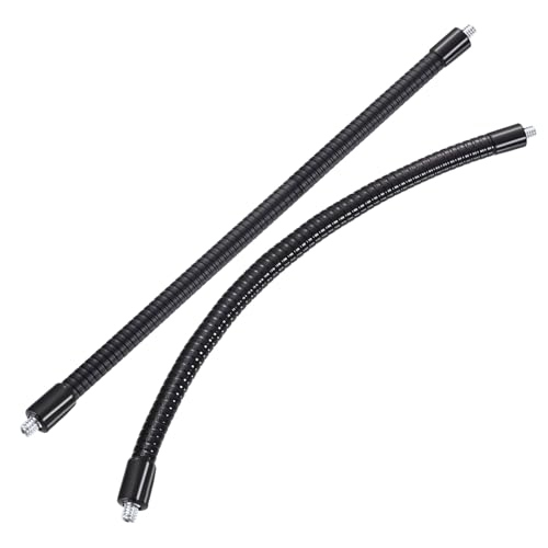 Awclub Flexibler Schwanenhals-Schlauch, 40,6 cm (1/4 Zoll) - 20 Außengewinde, Universal-Arm, Schwanenhals-Verlängerungshalter für Mikrofon, Stativ, Telefon, Kamera, LED-Videoleuchten, 2 Stück von Awclub