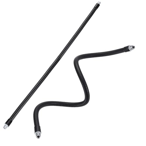 Awclub Flexibler Schwanenhals-Schlauch, 50,8 cm (20 Zoll), 3/8-Zoll-16-Zoll-16-Zoll-Außengewinde, Universal-Arm, Schwanenhals-Verlängerungshalter für Mikrofon, Stativ, Telefon, Kamera von Awclub