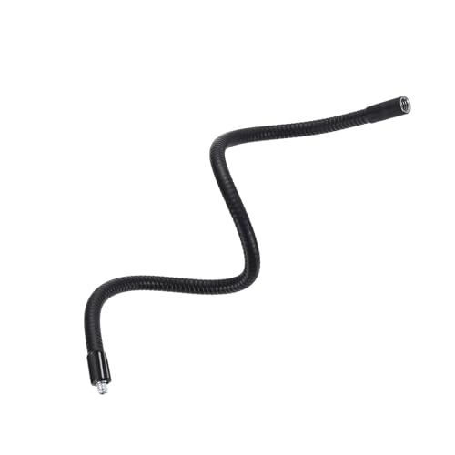 Awclub Flexibler Schwanenhals-Schlauch, 50,8 cm (3/8 Zoll) weiblich auf 1/4 Zoll Außengewinde, Universal-Arm, Schwanenhals-Verlängerungshalter für Mikrofon, Stativtelefon, Kamera, LED-Videoleuchten von Awclub
