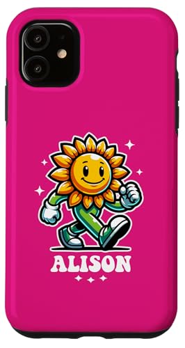 Alison Süße Sonnenblume Design für Mädchen Name Alison Hülle für iPhone 11 Alison Süße Sonnenblume Design für Mädchen Name Alison Hülle für iPhone 11 von Awesome Alison Designs for Girls Name Alison