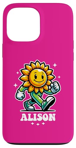 Alison Süße Sonnenblume Design für Mädchen Name Alison Hülle für iPhone 13 Pro Max Alison Süße Sonnenblume Design für Mädchen Name Alison Hülle für iPhone 13 Pro Max von Awesome Alison Designs for Girls Name Alison