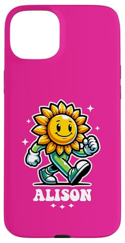 Alison Süße Sonnenblume Design für Mädchen Name Alison Hülle für iPhone 15 Plus Alison Süße Sonnenblume Design für Mädchen Name Alison Hülle für iPhone 15 Plus von Awesome Alison Designs for Girls Name Alison