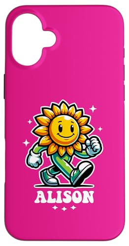 Alison Süße Sonnenblume Design für Mädchen Name Alison Hülle für iPhone 16 Plus Alison Süße Sonnenblume Design für Mädchen Name Alison Hülle für iPhone 16 Plus von Awesome Alison Designs for Girls Name Alison