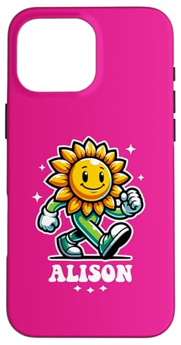 Alison Süße Sonnenblume Design für Mädchen Name Alison Hülle für iPhone 16 Pro Max Alison Süße Sonnenblume Design für Mädchen Name Alison Hülle für iPhone 16 Pro Max von Awesome Alison Designs for Girls Name Alison
