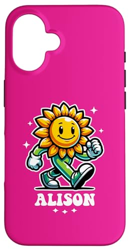 Alison Süße Sonnenblume Design für Mädchen Name Alison Hülle für iPhone 16 Alison Süße Sonnenblume Design für Mädchen Name Alison Hülle für iPhone 16 von Awesome Alison Designs for Girls Name Alison