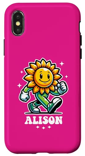 Alison Süße Sonnenblume Design für Mädchen Name Alison Hülle für iPhone X/XS Alison Süße Sonnenblume Design für Mädchen Name Alison Hülle für iPhone X/XS von Awesome Alison Designs for Girls Name Alison