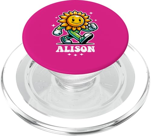Alison Süße Sonnenblume Design für Mädchen Name Alison PopSockets PopGrip für MagSafe Alison Süße Sonnenblume Design für Mädchen Name Alison PopSockets PopGrip für MagSafe von Awesome Alison Designs for Girls Name Alison