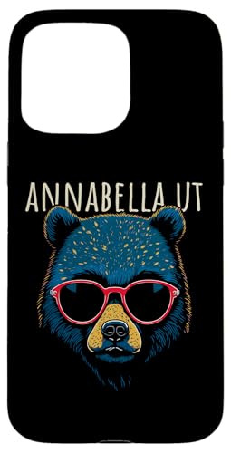 Annabella Utah USA Cool Bear mit Sonnenbrille Design Hülle für iPhone 15 Pro Max Annabella Utah USA Cool Bear mit Sonnenbrille Design Hülle für iPhone 15 Pro Max von Awesome Annabella Utah USA Designs and Souvenirs