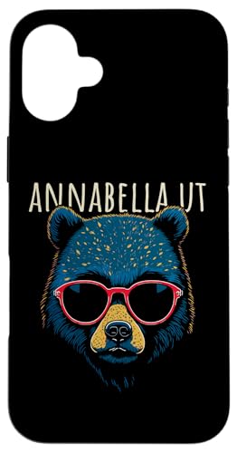 Annabella Utah USA Cool Bear mit Sonnenbrille Design Hülle für iPhone 16 Plus Annabella Utah USA Cool Bear mit Sonnenbrille Design Hülle für iPhone 16 Plus von Awesome Annabella Utah USA Designs and Souvenirs