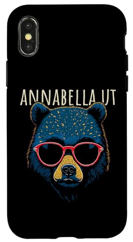 Annabella Utah USA Cool Bear mit Sonnenbrille Design Hülle für iPhone X/XS Annabella Utah USA Cool Bear mit Sonnenbrille Design Hülle für iPhone X/XS von Awesome Annabella Utah USA Designs and Souvenirs