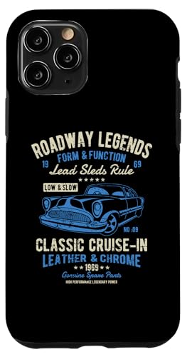 Automotive Nostalgia Oldtimer Cruise In Distressed Design Hülle für iPhone 11 Pro Automotive Nostalgia Oldtimer Cruise In Distressed Design Hülle für iPhone 11 Pro von Awesome Classic Car Show Designs and Souvenirs
