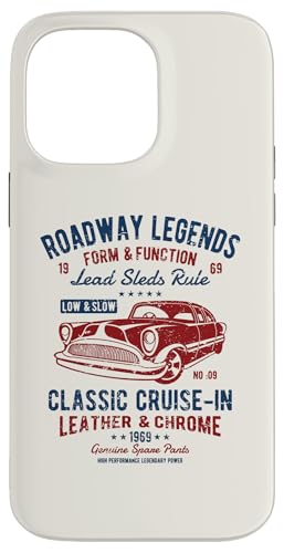 Automotive Nostalgia Oldtimer Cruise In Distressed Design Hülle für iPhone 14 Pro Max Automotive Nostalgia Oldtimer Cruise In Distressed Design Hülle für iPhone 14 Pro Max von Awesome Classic Car Show Designs and Souvenirs