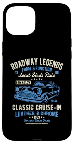 Automotive Nostalgia Oldtimer Cruise In Distressed Design Hülle für iPhone 15 Plus Automotive Nostalgia Oldtimer Cruise In Distressed Design Hülle für iPhone 15 Plus von Awesome Classic Car Show Designs and Souvenirs