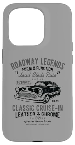 Automotive Nostalgia Oldtimer Cruise In Distressed Design Hülle für iPhone 15 Pro Automotive Nostalgia Oldtimer Cruise In Distressed Design Hülle für iPhone 15 Pro von Awesome Classic Car Show Designs and Souvenirs