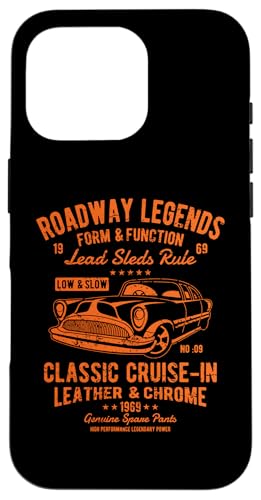 Automotive Nostalgia Oldtimer Cruise In Distressed Design Hülle für iPhone 16 Pro Automotive Nostalgia Oldtimer Cruise In Distressed Design Hülle für iPhone 16 Pro von Awesome Classic Car Show Designs and Souvenirs