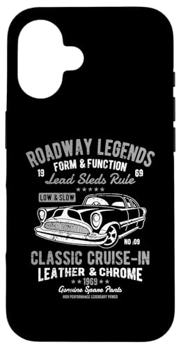 Automotive Nostalgia Oldtimer Cruise In Distressed Design Hülle für iPhone 16 Automotive Nostalgia Oldtimer Cruise In Distressed Design Hülle für iPhone 16 von Awesome Classic Car Show Designs and Souvenirs