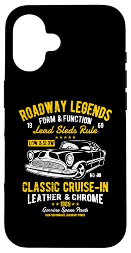 Automotive Nostalgia Oldtimer Cruise In Distressed Design Hülle für iPhone 16 Automotive Nostalgia Oldtimer Cruise In Distressed Design Hülle für iPhone 16 von Awesome Classic Car Show Designs and Souvenirs