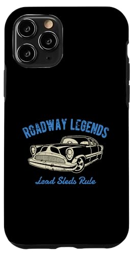 Roadway Legends Bleischlitten Lineal Classic Car Retro Design Hülle für iPhone 11 Pro Roadway Legends Bleischlitten Lineal Classic Car Retro Design Hülle für iPhone 11 Pro von Awesome Classic Car Show Designs and Souvenirs