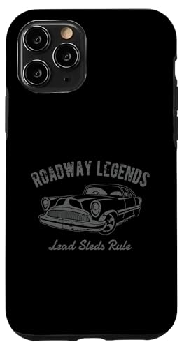 Roadway Legends Bleischlitten Lineal Classic Car Retro Design Hülle für iPhone 11 Pro Roadway Legends Bleischlitten Lineal Classic Car Retro Design Hülle für iPhone 11 Pro von Awesome Classic Car Show Designs and Souvenirs