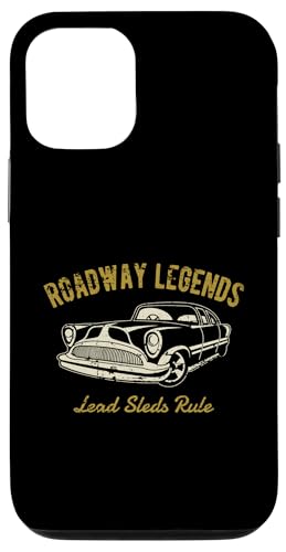 Roadway Legends Bleischlitten Lineal Classic Car Retro Design Hülle für iPhone 12/12 Pro Roadway Legends Bleischlitten Lineal Classic Car Retro Design Hülle für iPhone 12/12 Pro von Awesome Classic Car Show Designs and Souvenirs
