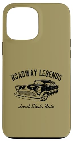 Roadway Legends Bleischlitten Lineal Classic Car Retro Design Hülle für iPhone 13 Pro Max Roadway Legends Bleischlitten Lineal Classic Car Retro Design Hülle für iPhone 13 Pro Max von Awesome Classic Car Show Designs and Souvenirs