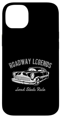 Roadway Legends Bleischlitten Lineal Classic Car Retro Design Hülle für iPhone 14 Plus von Awesome Classic Car Show Designs and Souvenirs