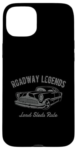 Roadway Legends Bleischlitten Lineal Classic Car Retro Design Hülle für iPhone 15 Plus von Awesome Classic Car Show Designs and Souvenirs