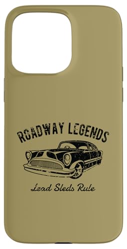 Roadway Legends Bleischlitten Lineal Classic Car Retro Design Hülle für iPhone 15 Pro Max Roadway Legends Bleischlitten Lineal Classic Car Retro Design Hülle für iPhone 15 Pro Max von Awesome Classic Car Show Designs and Souvenirs